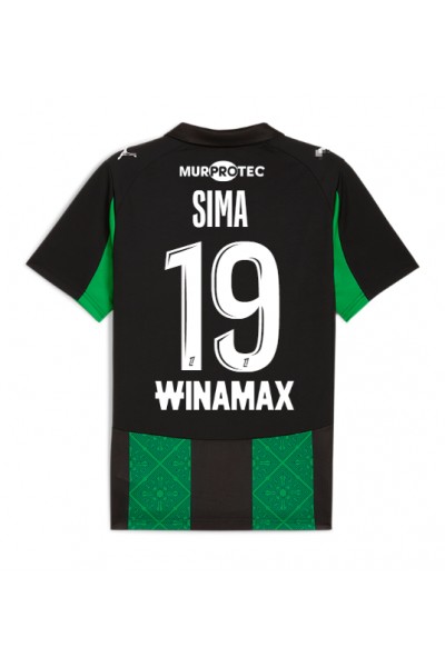 RC Lens Abdallah Sima #19 Jalkapallovaatteet Vieraspaita 2025-26 Lyhythihainen RC Lens Abdallah Sima #19 Jalkapallovaatteet Vieraspaita 2025-26 Lyhythihainen